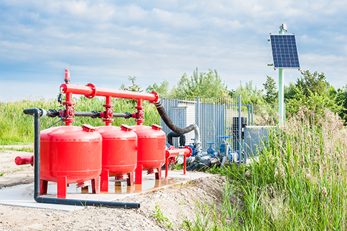 smart irrigation control station