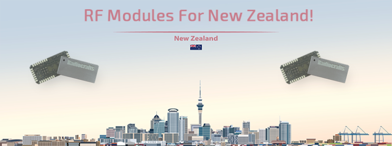 Radiocrafts RF Modules Compliant with New Zealand Regulations ...