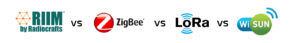 RIIM vs ZigBee vs LoRa vs Wi-SUN