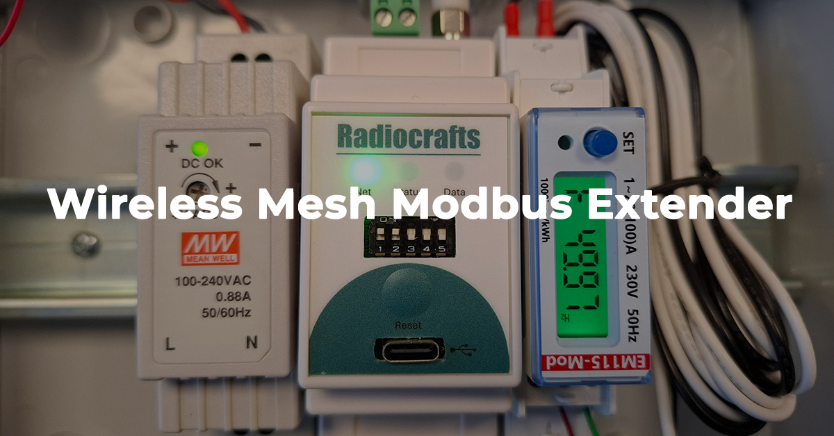 Wireless Mesh Modbus Extender