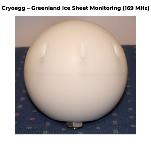 Wireless IoT Applications - Greenland Ice Sheet Monitoring (169 MHz)